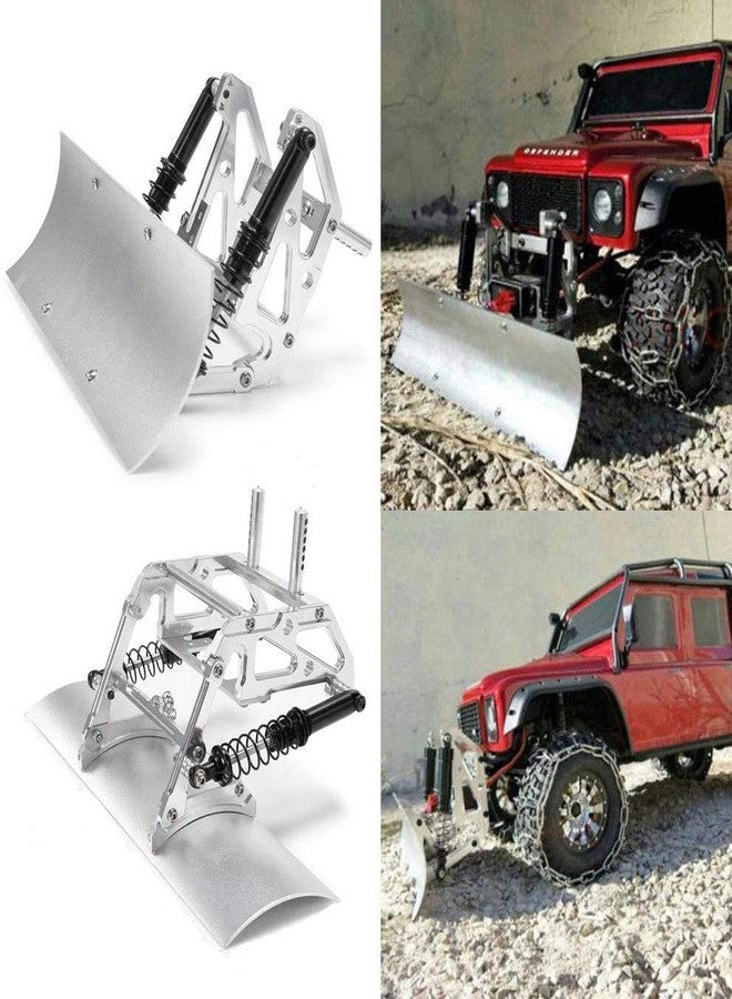 Benedict Harry مجرفة ثلج من سبيكة معدنية من بينيديكت هاري لسيارات الزحف التي تعمل بالتحكم عن بعد TRX4 SCX10II 90046 90027 90028 بمقياس 1/10 - Image 1
